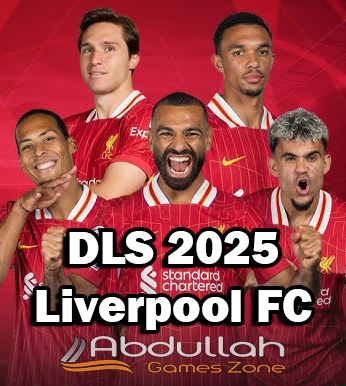 Background تحميل دريم ليج 2025 مود ليفربول للموبايل 